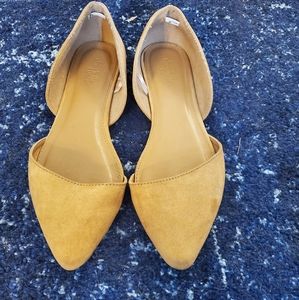 Charlotte Russe size 7 suede flats